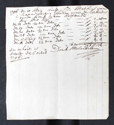 <p>In mei en juni van 1706 heeft Jr. Matheijs van Saenen zeven keer bier voor de bouwvakkers aan de kerk laten halen bij Derk Molenbelt. Het ging steeds om een halve tot anderhalve ton van een halve mud (= ongeveer 120 liter).[HCO, Zwolle]</p>
